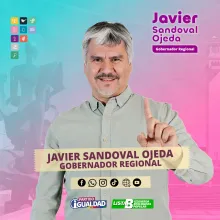 Javier Sandoval Ojeda Gobernador Regional 